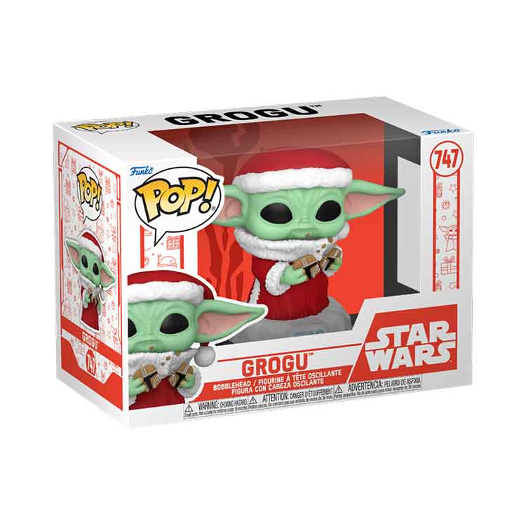 Funko POP Star Wars: Mando Holiday - Grogu