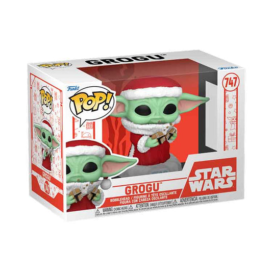 Funko POP Star Wars: Mando Holiday - Grogu