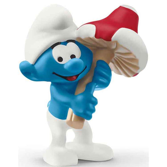 Schleich Smurf With Good Luck Charm