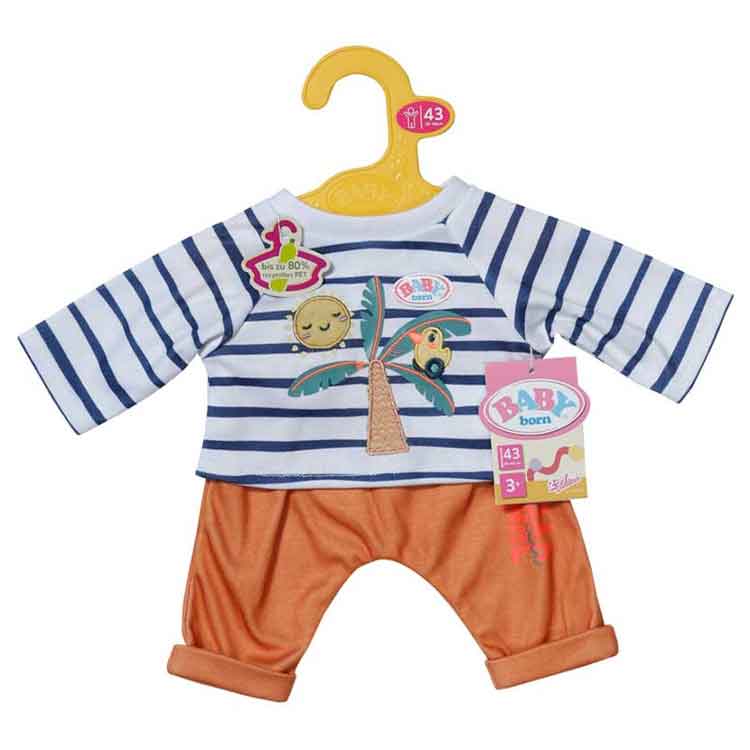 Baby Born Outfit Palmtree