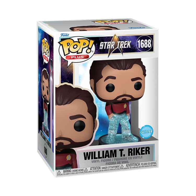 Funko POP Plus: Star Trek Transporter - Riker