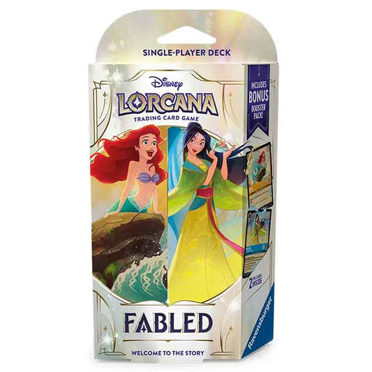 Disney Lorcana - Fabled - Starter Deck - Ariel & Mulan