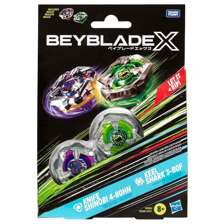 Beyblade BBX Knife Shinobi/Keel Shark