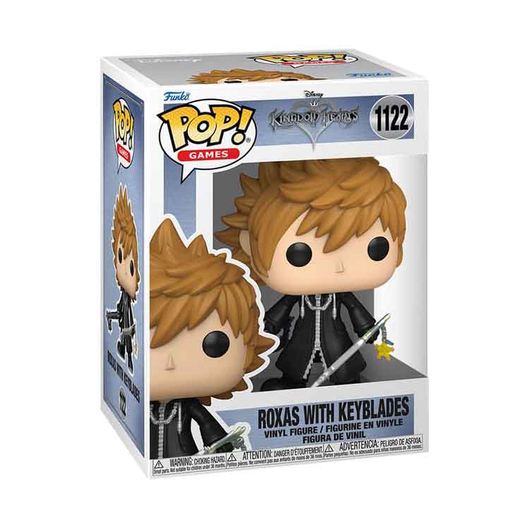 Funko Kingdom Hearts POP! Games Vinyl Figure Roxas With Keyblades