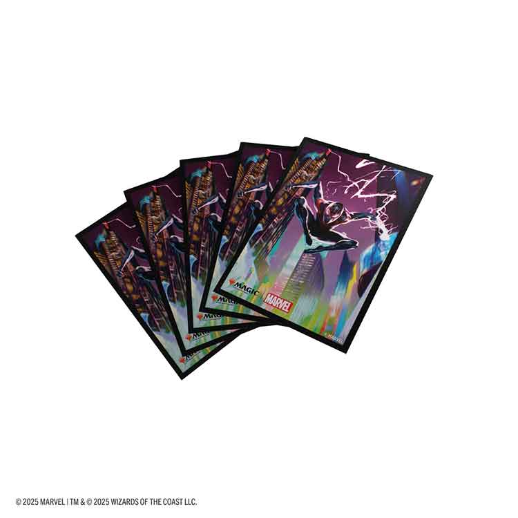 Gamegenic Magic: The Gathering Marvel's Spider-Man Premium Art Sleeves - Spider-Man Miles Morales