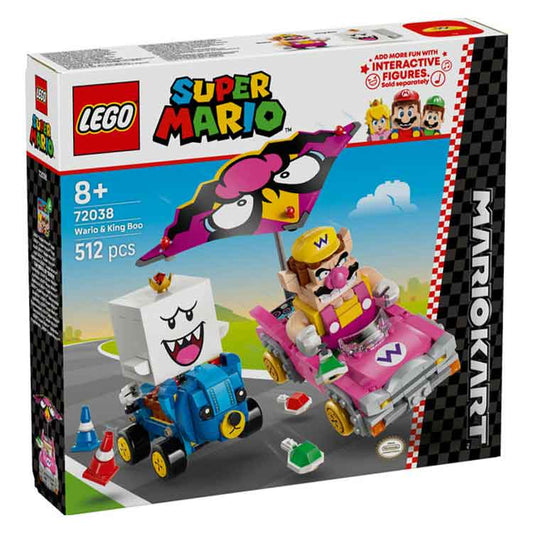 LEGO 72038 Mario Kart – Wario & King Boo