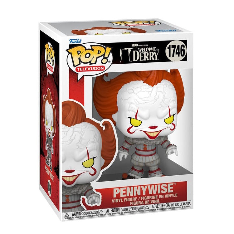 Funko It-Welcome to Derry POP! Plus Vinyl Figure Pennywise the Dancing Clown