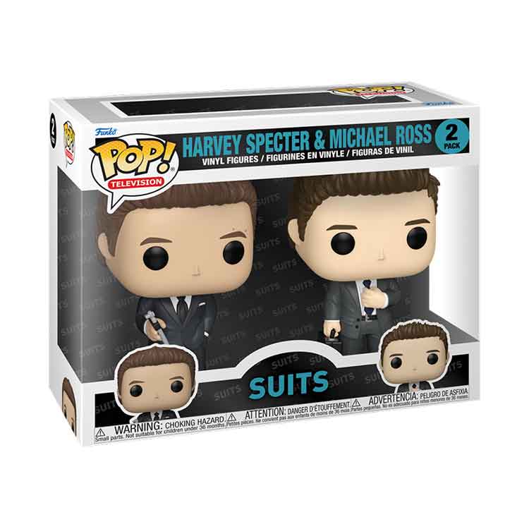 Funko POP Television: Suits – Harvey Specter & Michael Ross 2PK