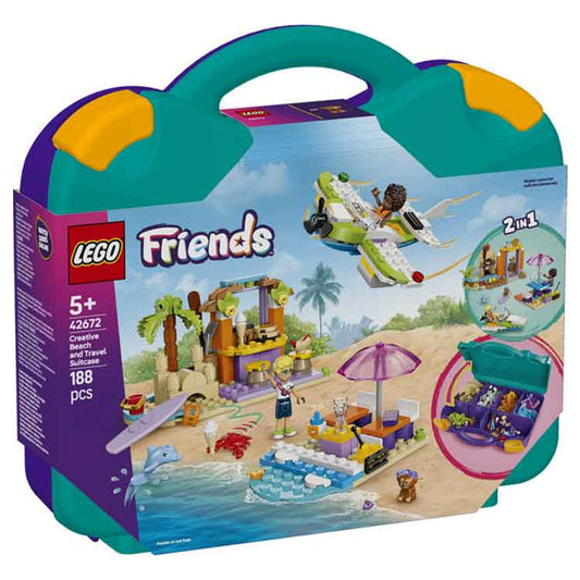 LEGO 42672 Creative Beach and Travel Suitcase