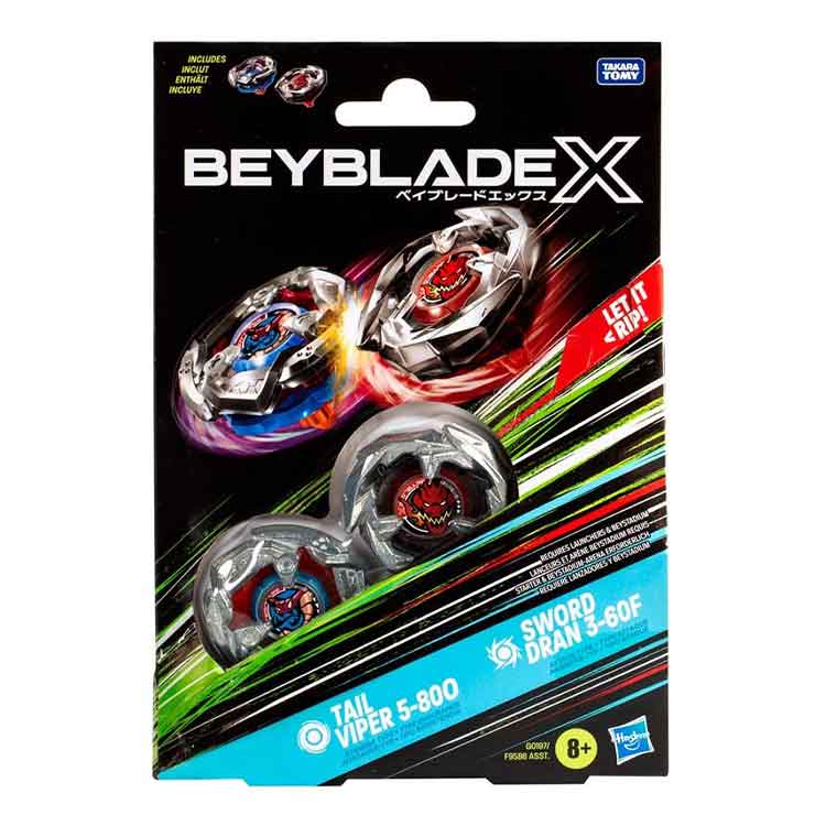 Beyblade BBX Tail Viper/Sword Dran