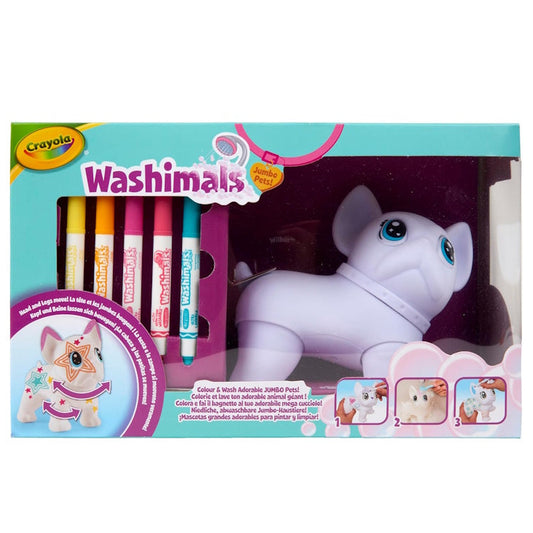 Crayola Washimals Posable Jumbo Pet