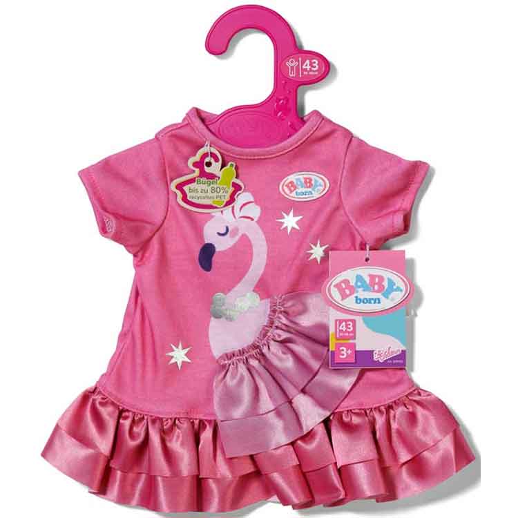 Baby Born Dress Flamingo