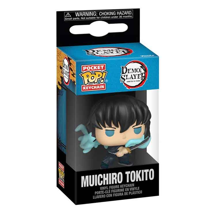 Funko Pop Keychain: Demon Slayer - Muichiro - Attack