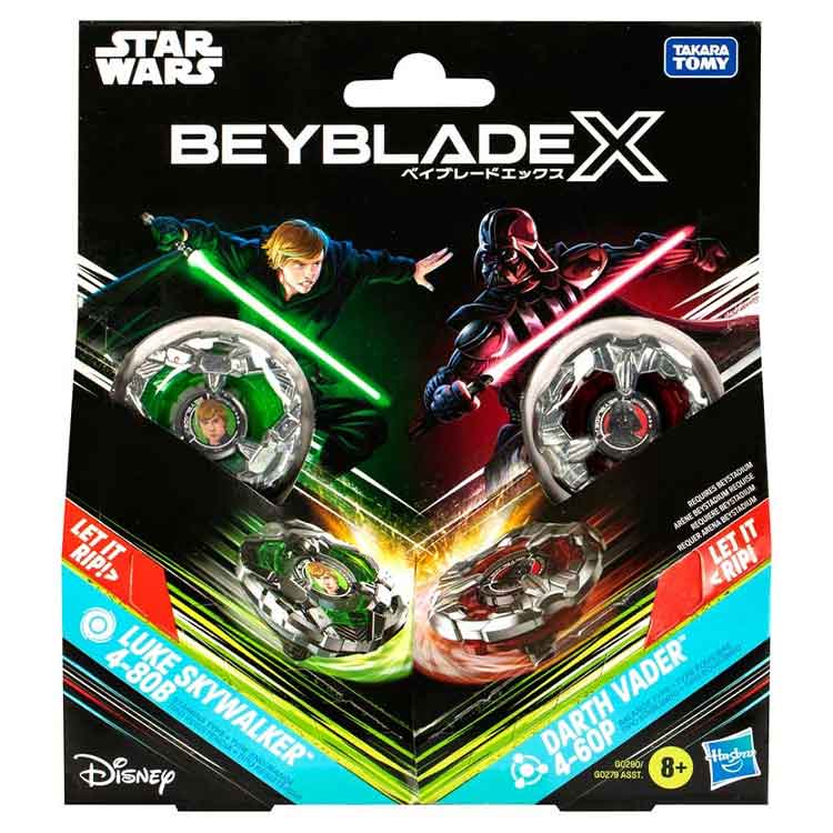 Beyblade BBX Luke Skywalker & Darth Vader