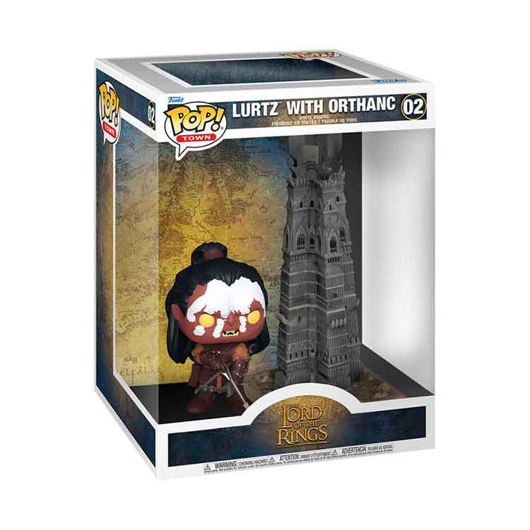 Funko Lord of the Rings POP! Town Vinyl Figure Lurtz w/Tower