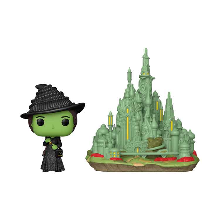 Funko POP Town: Wicked - Elphaba w/ Emerald City