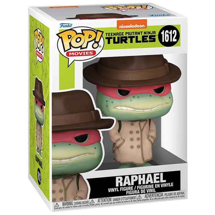 Funko Pop Movies: TMNT - Raphael W/Coat & Hat