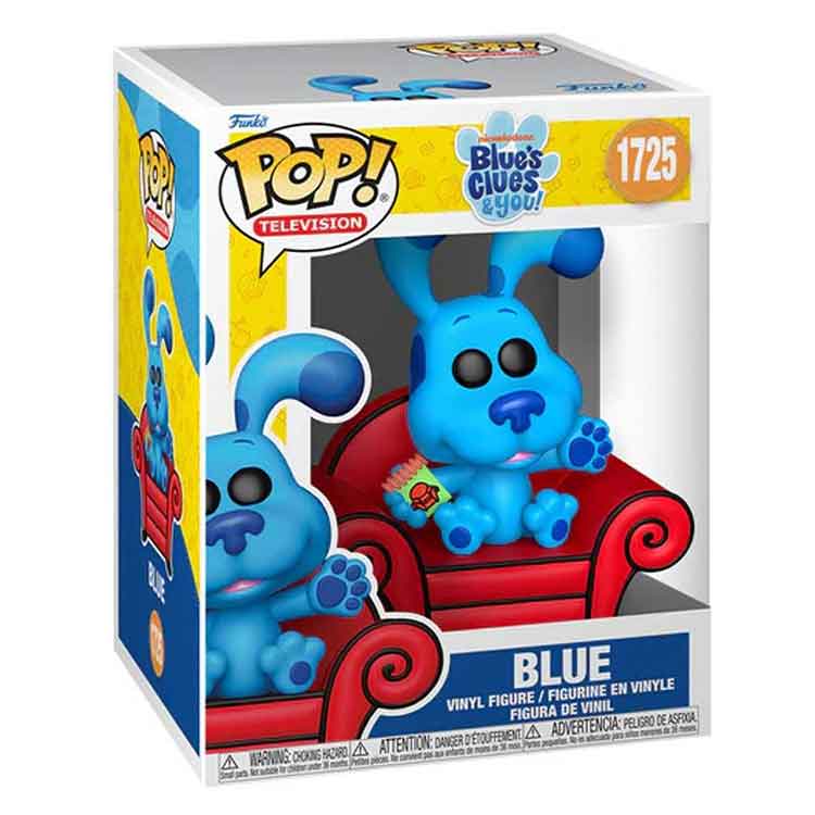 Funko Pop Premium: Blue's Clues S2 - Blue With Couch