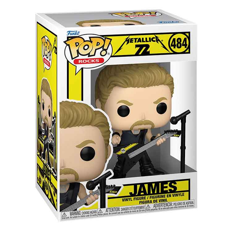 Funko Metallica POP! Rocks Vinyl Figure James (72 Seasons)