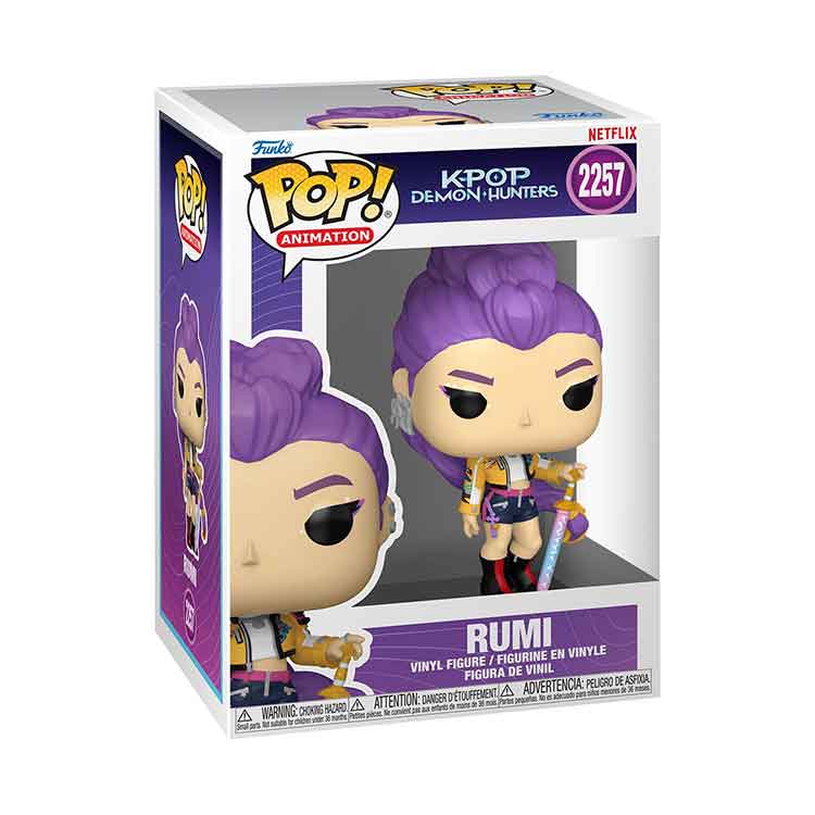 Funko KPop Demon Hunters POP! Animation Vinyl Figure Rumi