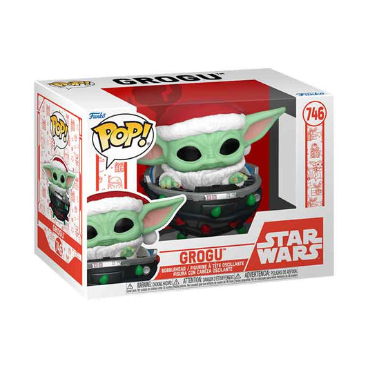 Funko POP Star Wars: Mando Holiday - Grogu Pram