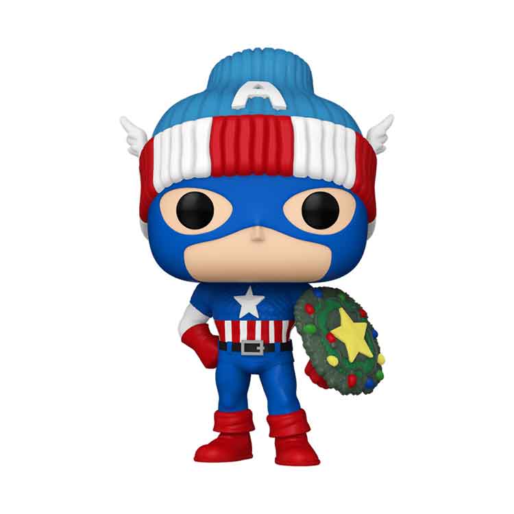 Funko POP Marvel: Holiday S4 – Captain America