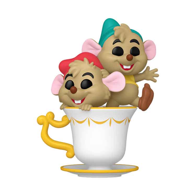 Funko POP Disney: Cinderellas 75th - Jaq & Gus in cup
