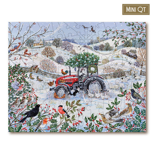 Winter Farm Scene MINI QT