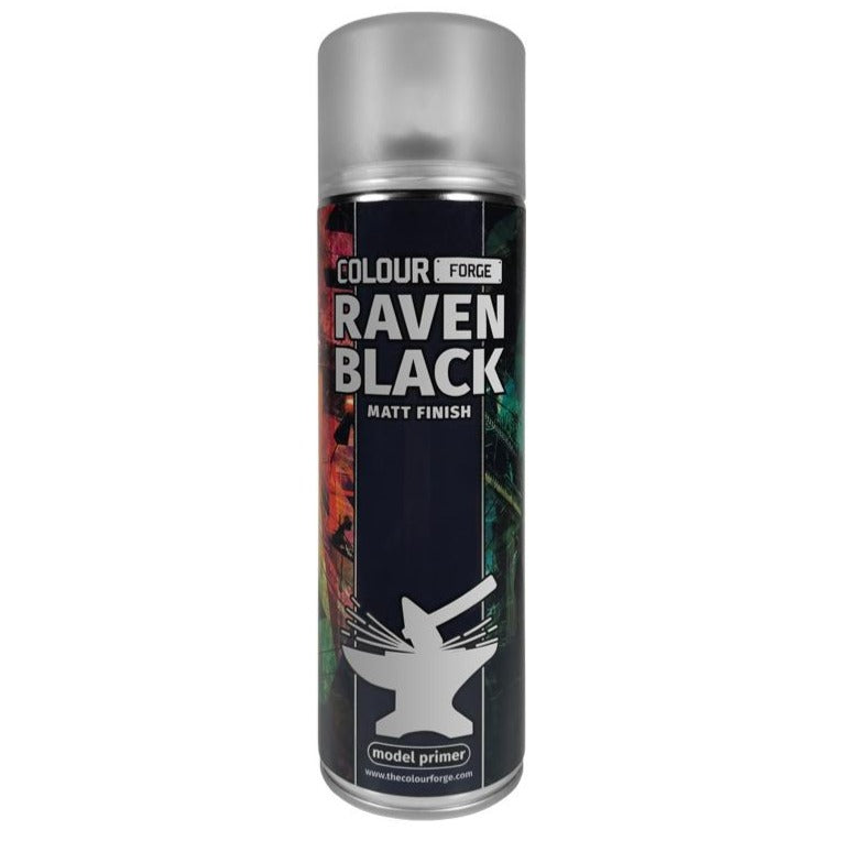 Colour Forge Raven Black Spray (500ml)