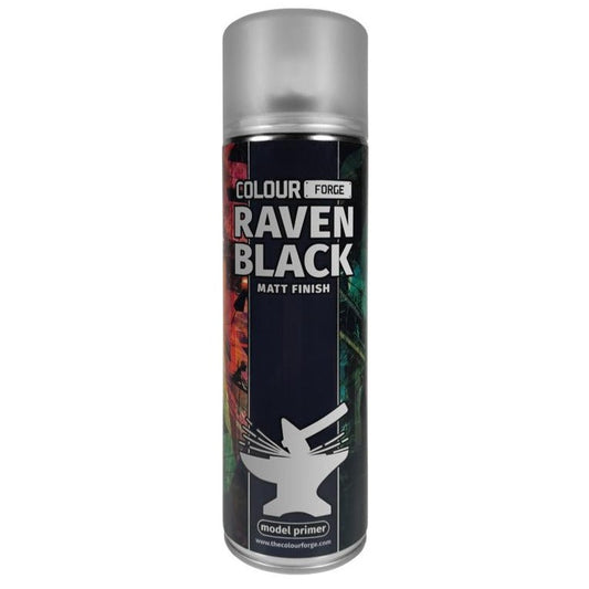 Colour Forge Raven Black Spray (500ml)