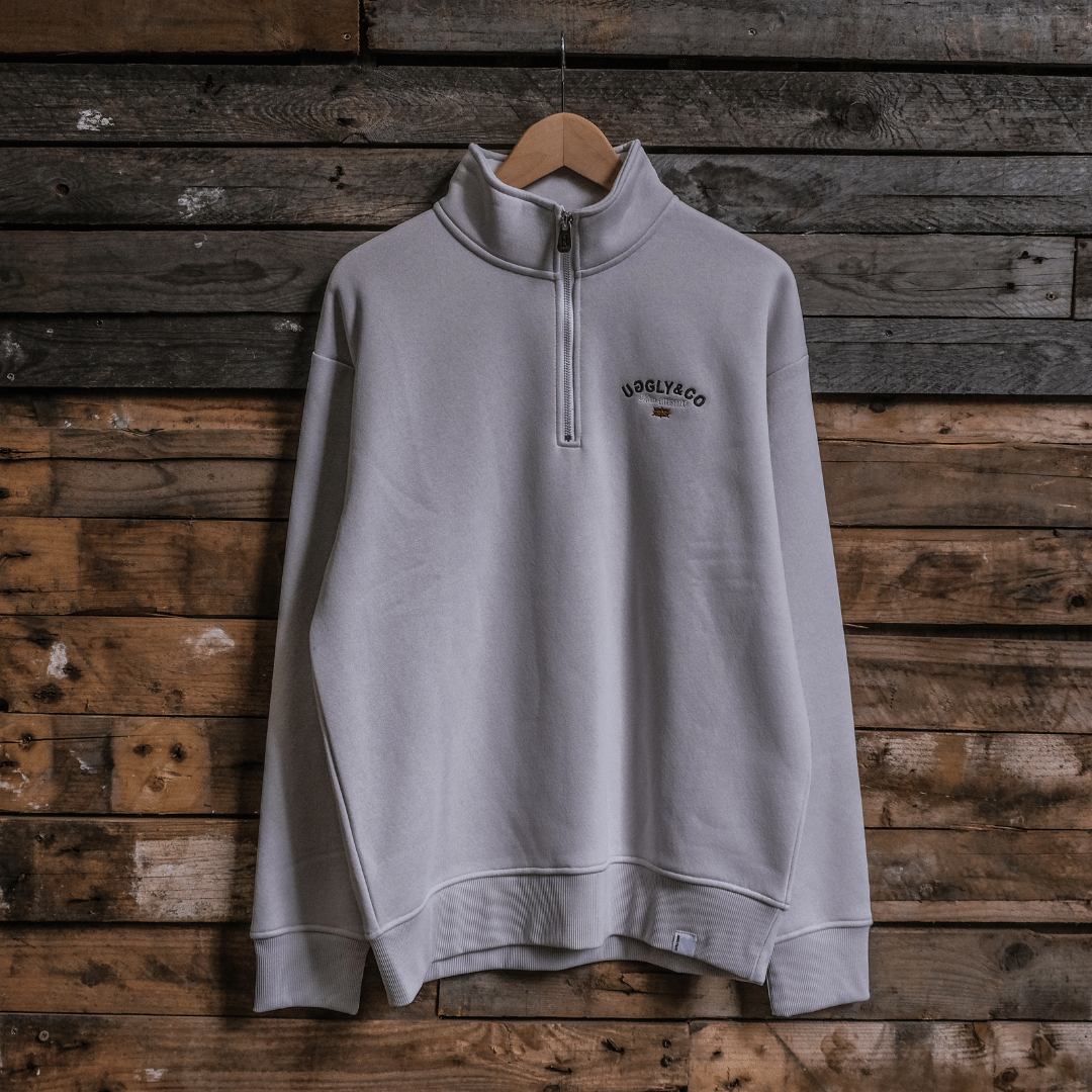 Stone Union Jack Quater-Zip