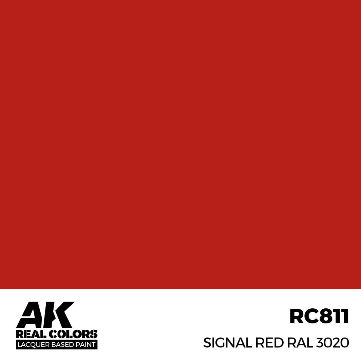 AK Interactive Real Colors - Signal Red RAL 3020 17ml. (RC811)