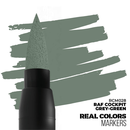 AK Interactive Real Colors Marker - RAF Cockpit Grey-Green (RCM028)