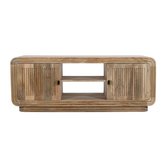 Preston Mango Wood 2 Doors TV Cabinet