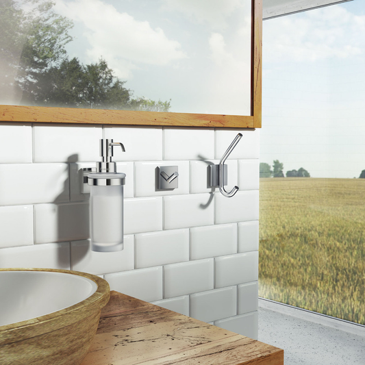 Smedbo House Double Robe Hook RK358 Polished Chrome