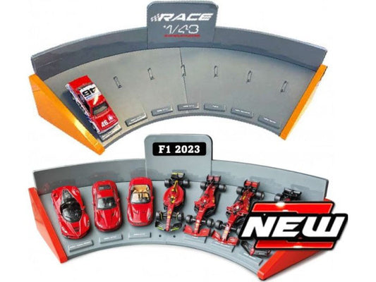 Race Model Stand 1:43 Scale Bburago Display Accessory