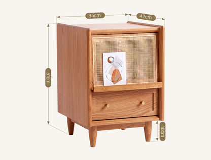 Radiogram Bedside Table, Walnut