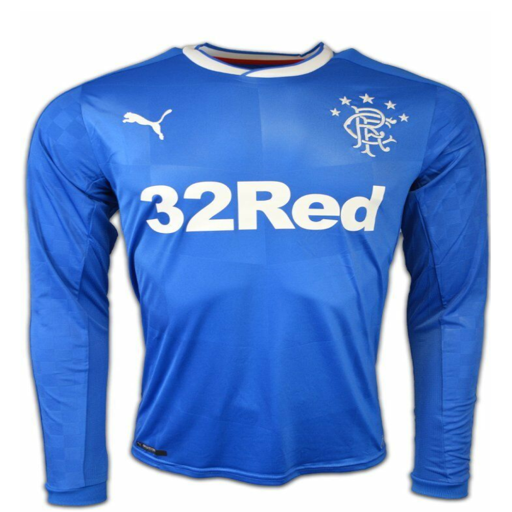 Rangers 2016-2017 Home Shirt L/S (BNWT) XL
