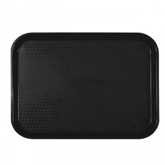 Kitchway Core Polypropylene Fast Food Tray Black Small 345mm