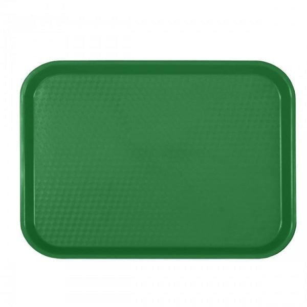 Kitchway Core Polypropylene Fast Food Tray Green Large 450mm