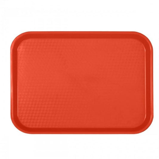 Kitchway Core Polypropylene Fast Food Tray Red Medium 412mm