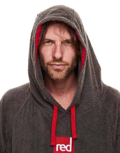 Red Original  Quick Dry Microfibre Changing Robe - Grey