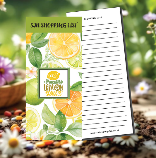 Easy Peasy Lemon Squeezy Magnetic Shopping Pad
