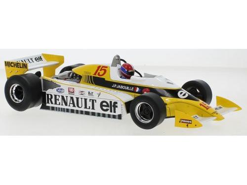 Renault RS10 #15 J-P Jabouille F1 French GP 1979  1:18 Scale Diecast Model Car Group