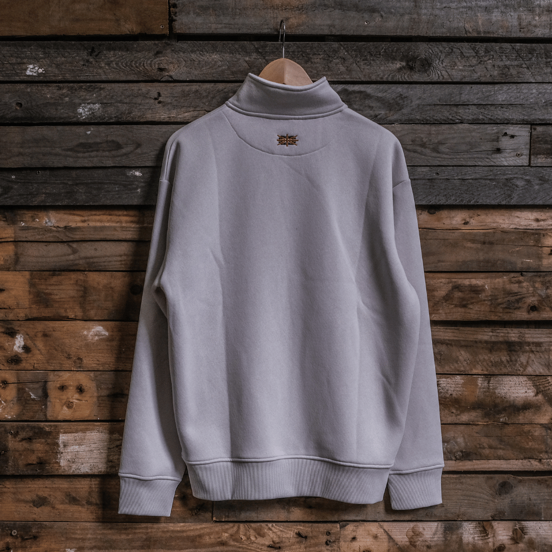Stone Union Jack Quater-Zip