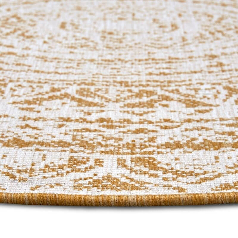 Siruma Reversible Round Indoor-Outdoor Rug