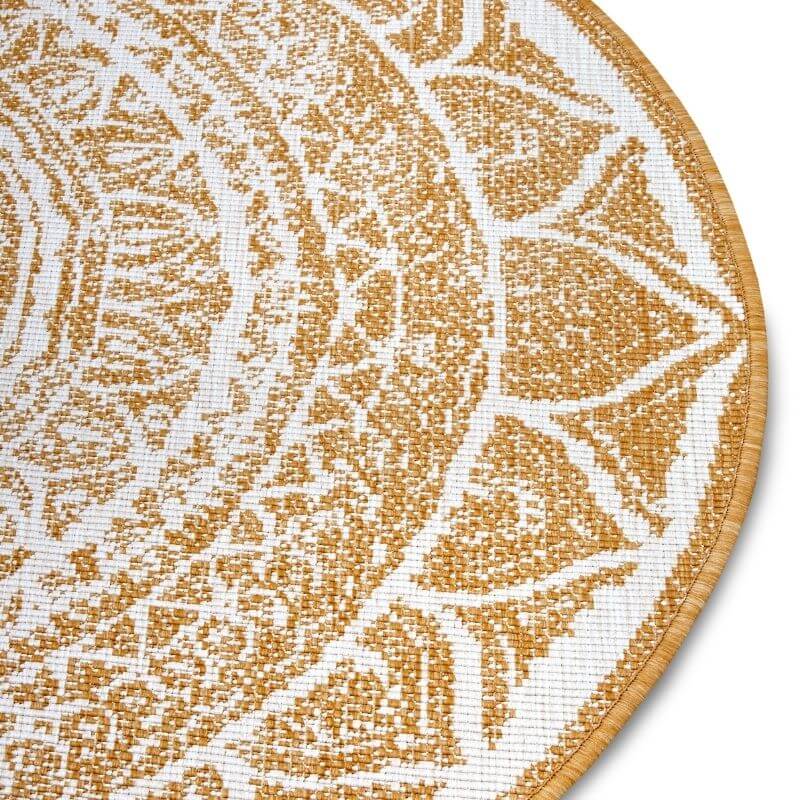 Siruma Reversible Round Indoor-Outdoor Rug