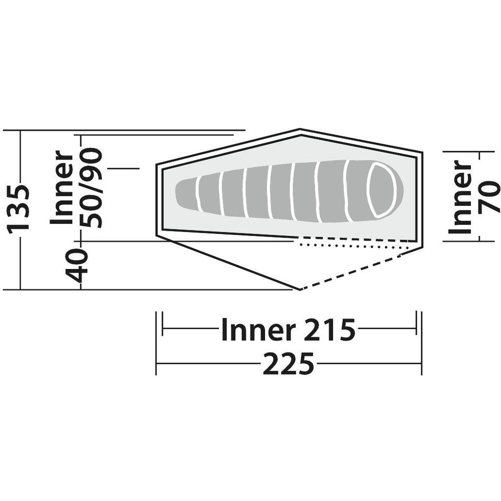 Robens Chaser 1 Man Tent