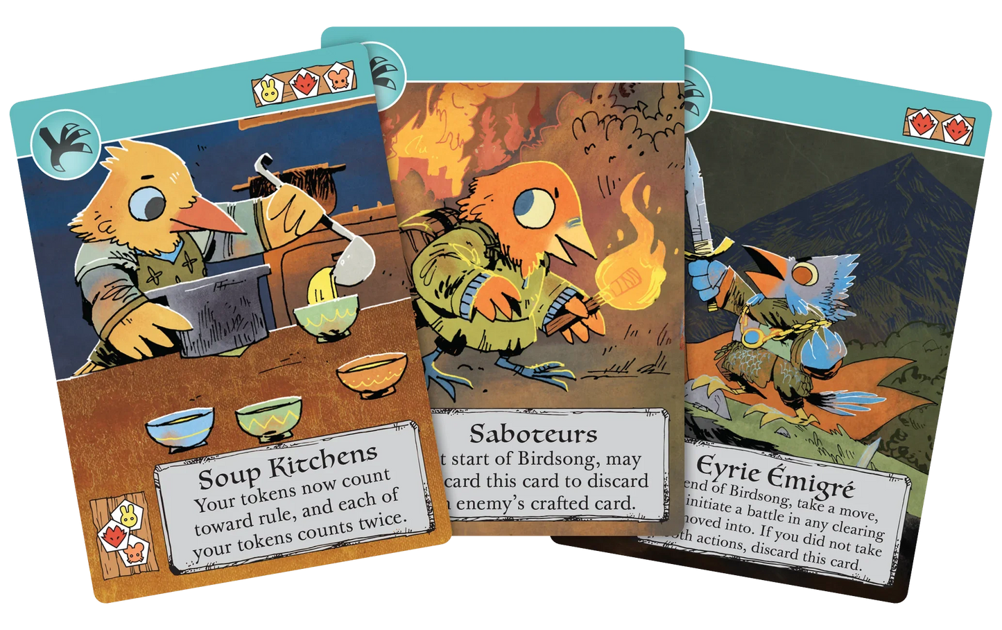 Root - The Exiles and Partisans Deck
