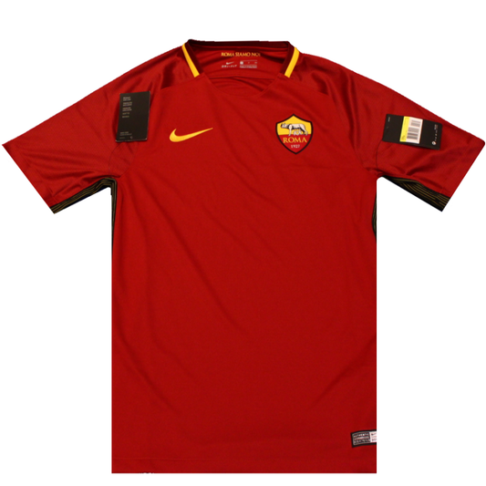 AS Roma 2017-2018 Home Football Shirt (BNWT) S